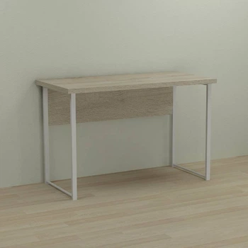 Письмовий стіл Ferrum-decor Курт 76x120x60 білий ДСП Дуб Сонома 32мм (FRD-102212)