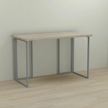 Письмовий стіл Ferrum-decor Ханна 76x140x60 сірий ДСП Дуб Сонома 32мм (FRD-101417)