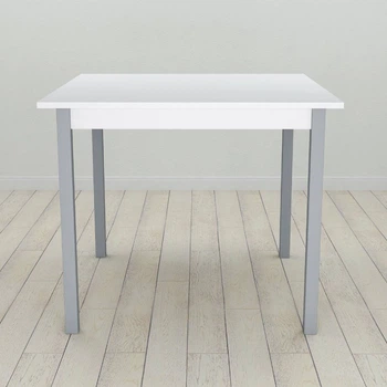 Стол кухонный Ferrum-decor Диего 75x70x70 Серый ДСП Белое 16мм (FRD-106296)