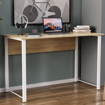 Письмовий стіл Ferrum-decor Курт 75x120x70 білий ДСП Дуб Сонома 16мм (FRD-102237)