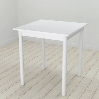 Стол кухонный Ferrum-decor Агата 75x70x70 Белый ДСП Белое 16мм (FRD-106239)