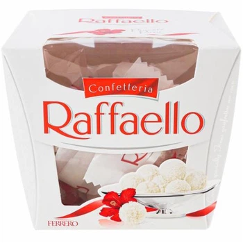 Цукерки Raffaello з мигдалем та кокосовою стружкою - 150 g
