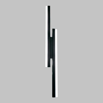 Світильник LED настінний, бра LUMINARIA BLADE 17W L500 BLACK CCT ( з вимикачем)