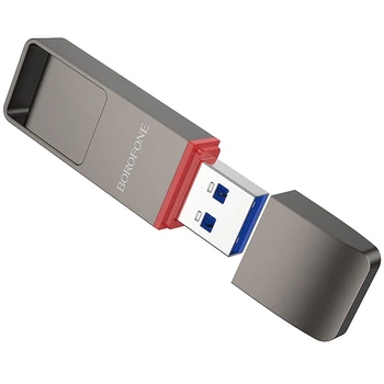 Флеш пам‘ять BOROFONE BUD7 128GB USB 3.2 для ПК/ноутбуків/смарт-ТВ/медіаплеєрів/магнітол