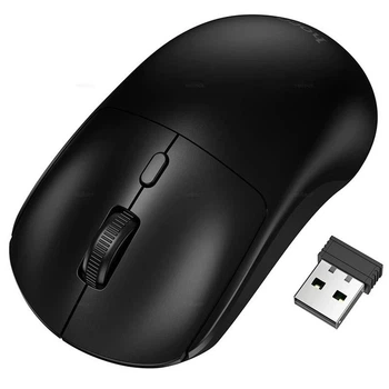 Миша Wireless Hoco GM42 бездротова (2.4G USB-приймач, 1xAA, 800-1600DPI) для ноутбука, ПК Чорний