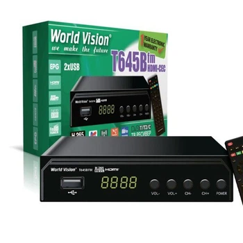 ТВ-ресивер World Vision T645B FM
