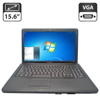 Ноутбук Lenovo G550 / 15.6" (1366x768) TN / Intel Pentium T4400 (2 ядра по 2.2 GHz) / 6 GB DDR3 / 250 GB HDD / Intel Graphics 4000 / WebCam / DVD-ROM / АКБ не держит б/у