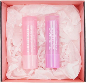 Подарочный набор бальзам-кондиционеров Victoria's Secret Color Balm Pomegranate 4 г + Rose 4 г (1159848109)