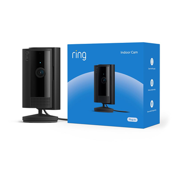 Б/в Компактная HD камера безопасности Ring Indoor Cam SUM4E5 Черного цвета с возможностью подключения