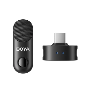 Петличный микрофон BOYA MAGIC-08 (USB Type-C) петличная система на 1 микрофон для iPhone/Android/ноутбука (50065)