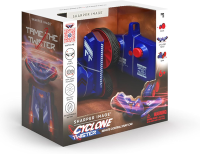 Машинка Sharper Image Cyclone Twister с дистанционным управлением — перезаряжаемая со светодиодными огнями