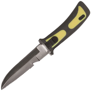 Нож Mil-Tec с кобурой Frogman Knife Yellow и (M-T)