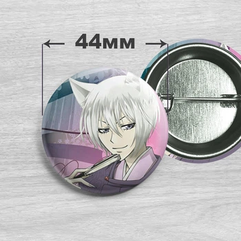 Значок Томоэ из аниме Очень приятно, Бог / Kamisama Hajimemashita. №2 44мм