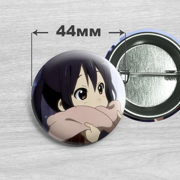 Значок Адзуса Накано из аниме Кэй-он! / K-On! №1 44мм