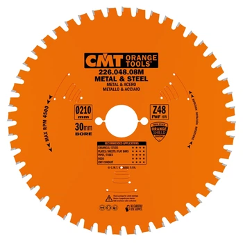 Диск пильный по металлу CMT 210x30x48Т (226.048.08M)