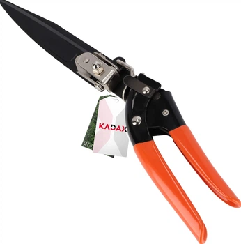 Ножиці для трави Kadax 10 x 33 см Помаранчеві (K698)