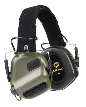 Тактичні навушники Earmor EARMOR M31 MOD4 із шумозаглушенням (Олива)