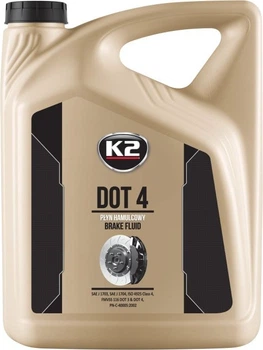 Płyn hamulcowy K2 DOT 4 5 kg (5906534003430)