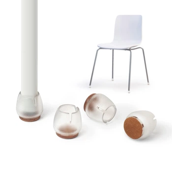Защитные накладки на ножки мебели MBM HOME LP-01 17-21 T круглые силиконовые 4 шт.
