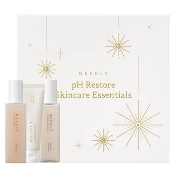 Набор базового ухода для восстановления и поддержания pH-баланса кожи Needly pH Restore Skincare Essentials, 3 в 1