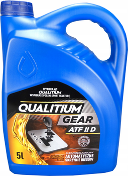 Трансмісійна олива Qualitium Gear ATF II D 5 л (5906749635303)