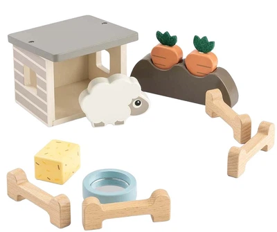 Zestaw zabawkowy Done By Deer Farma Owieczka (4654017) (5712643060826)