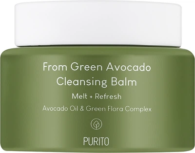 Гидрофильный бальзам Purito From Green Avocado Cleansing Balm с маслом авокадо 100 мл (8809563102792)