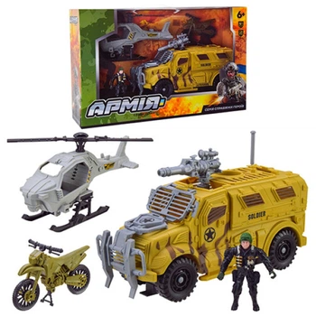 Набор военной техники Bambi BL2314 K, с фигурками и аксессуарами (BL2314-RT)