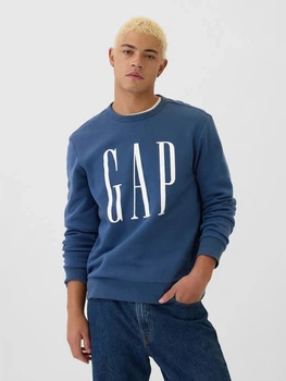 Свитшот на флисе мужской GAP 767599466 S Синий (1159848498)