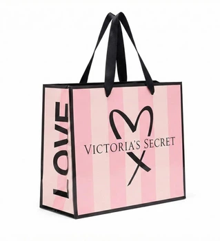 Подарунковий пакет Victoria's Secret Gift Package Striped 24x20x9 см 24209