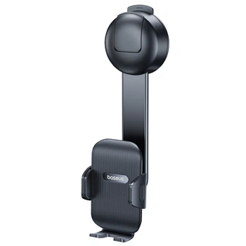 Автотримач для телефона Baseus PrimeTrip C03 Air Clamping Car Mount (Suction Cup Version, Cosmic чорний)