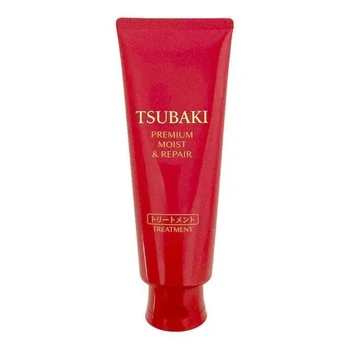 Увлажняющая, восстанавливающая маска для волос с маслом камелии Shiseido Tsubaki Premium Moist & Repair Treatment, 160 г