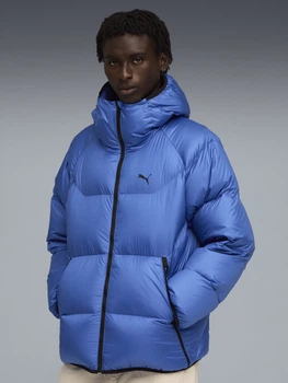 Пуховик зимний короткий мужской Puma Outerwear Classics 68838213 M Mountain Blue (4069157595346)