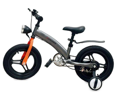 Детский велосипед-беговел Cruiser SWITCH BIKE 2-в-1 з широкими колесами 16"черный
