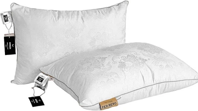 Подушка MirSon №15-10 Ferrero Silk Kapok White низька 40x60 см (2200011164168)