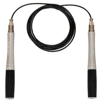 Скакалка скоростная кроссфит со стальным тросом и алюминиевыми ручками Zelart Jump Rope 4869 длина 3м