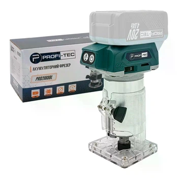 Аккумуляторный фрезер PROFI-TEC PRD2068BL POWERLine без аккумулятора и зарядного устройства