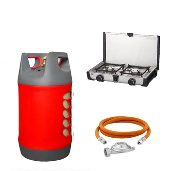 Газовая плита Enders RYDA 2Z, н/ж сталь з термодатчиком + баллон HPCR-G.5 (G.4), 26,2л