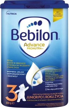 Молоко Nutricia Bebilon 3 Junior модифіковане від 1 року 800 г (5900852011399)