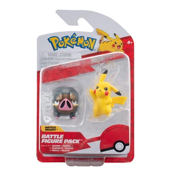 Набір ігрових фігурок Pokemon W17 - Пікачу та Лечонк