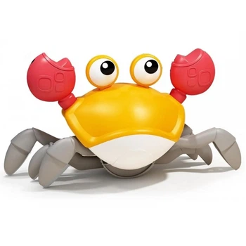 Интерактивная игрушка Краб на аккумуляторе