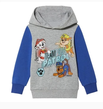 Худи двунитка для мальчика Disney Щенячий патруль 451185 122-128 см (6-8 years) Серый