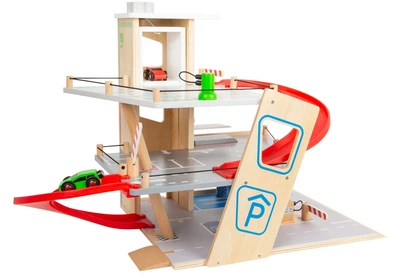 Parking garaż Small Foot premium drewniany dla autek wielopoziomowy 11676 (4020972116765)