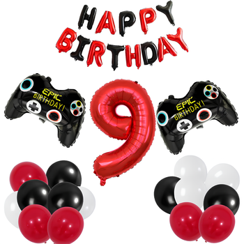 Фотозона З Кульок Best Player Happy Birthday (29 кульок)