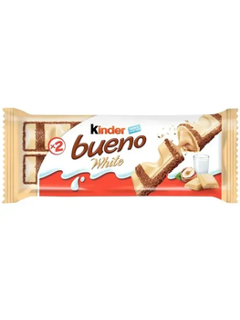 Вафлі Kinder Bueno White 39 г