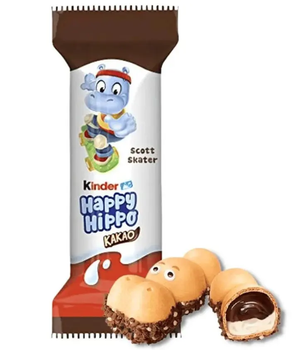 Батончик Kinder Happy Hippo (Какао) 20,7 г