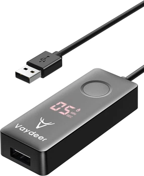 Вигглер шейкер симулятор для мыши Vaydeer Timer Function, plastic, black
