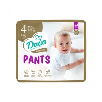 Подгузники Dada Extra Soft 4 Maxi (9-15 кг) 32 шт (4820174980689) (7429)