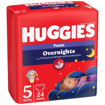 Подгузники Huggies Overnights Pants Трусики 5 12-17 кг 24 шт. (5029053581095) (7714)