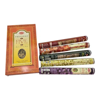 Подарочный набор благоухания аромапалочки HEM Precious Five 5 ароматов (36543)
